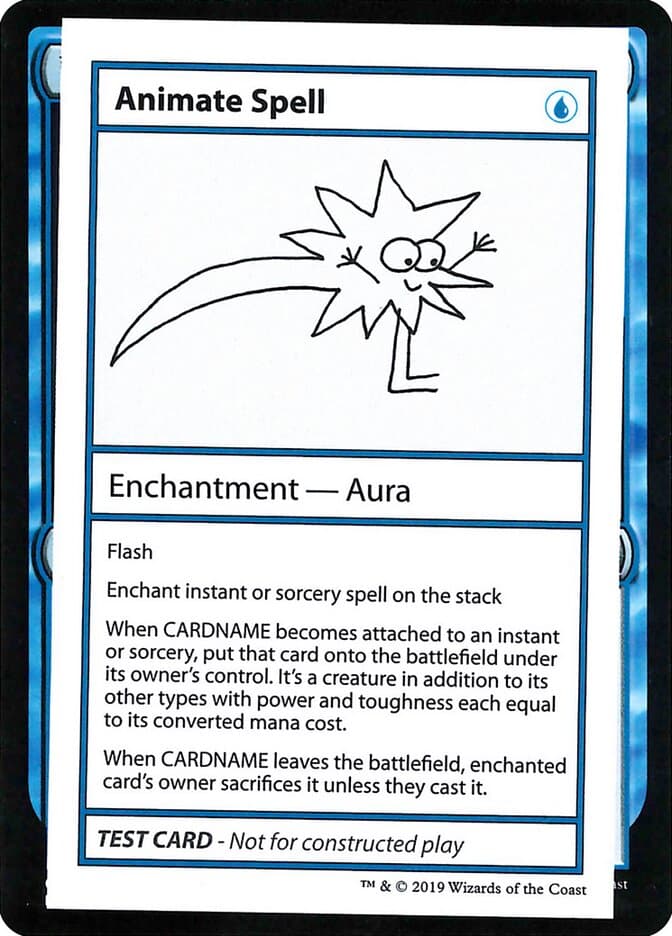 Animate Spell — Mystery Booster Playtest Cards 2021