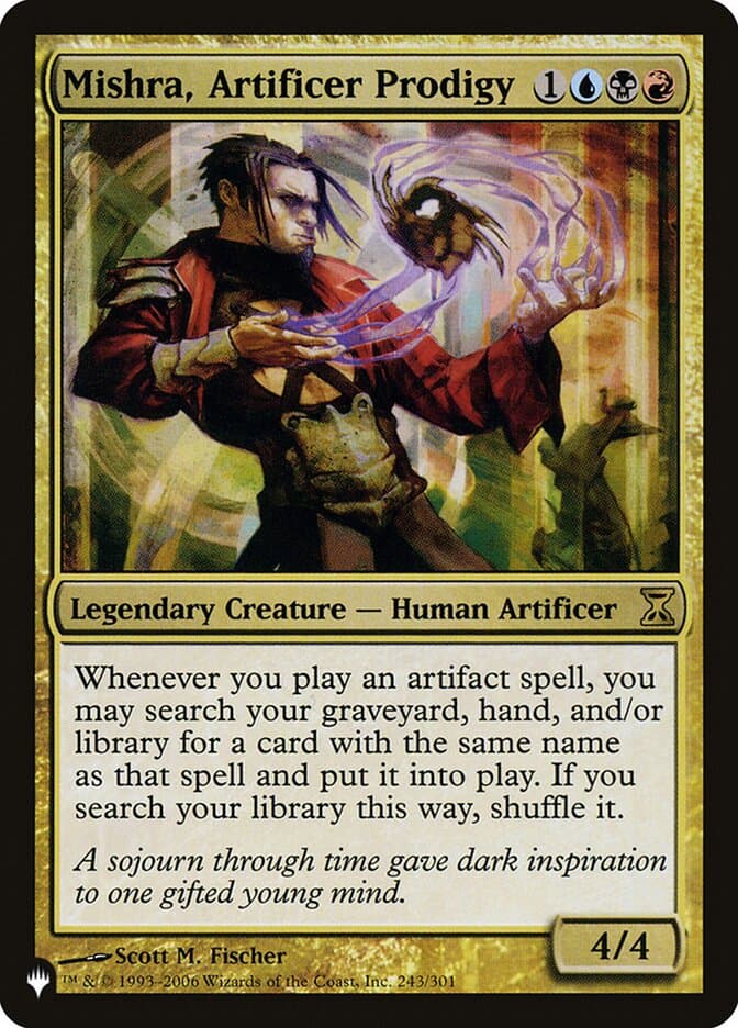 Mishra, Artificer Prodigy — The List