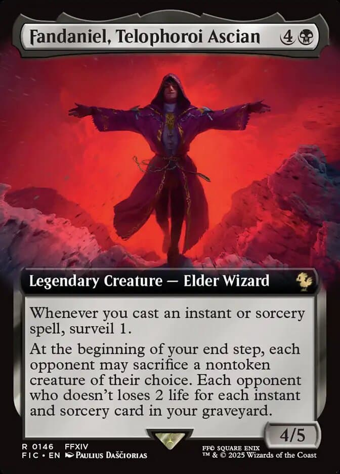 Fandaniel, Telophoroi Ascian — Final Fantasy Commander