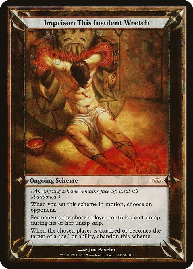 Imprison This Insolent Wretch — DCI Promos